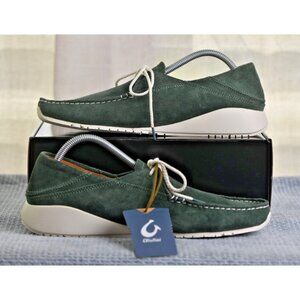 New! Size: 10 Men | Olukai Ka'a Driver Moccasin | Italian Suede| Color: Green